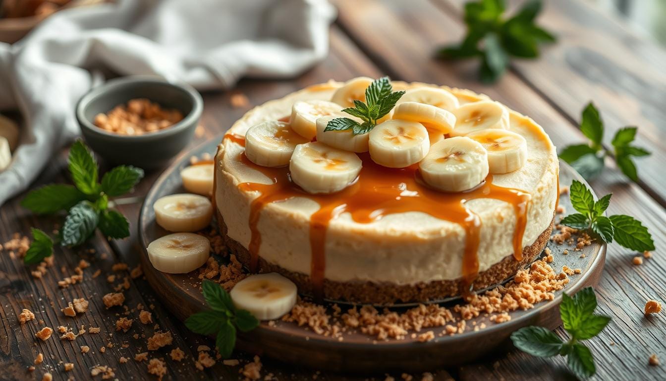 Banana cheesecake recipe