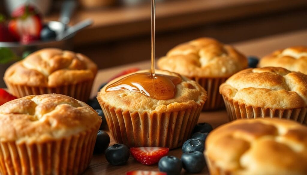 Fluffy Pancake Muffins