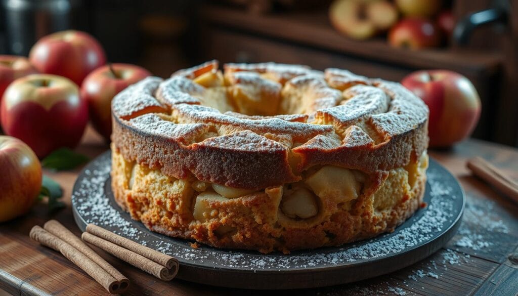 baked fresh apple cake