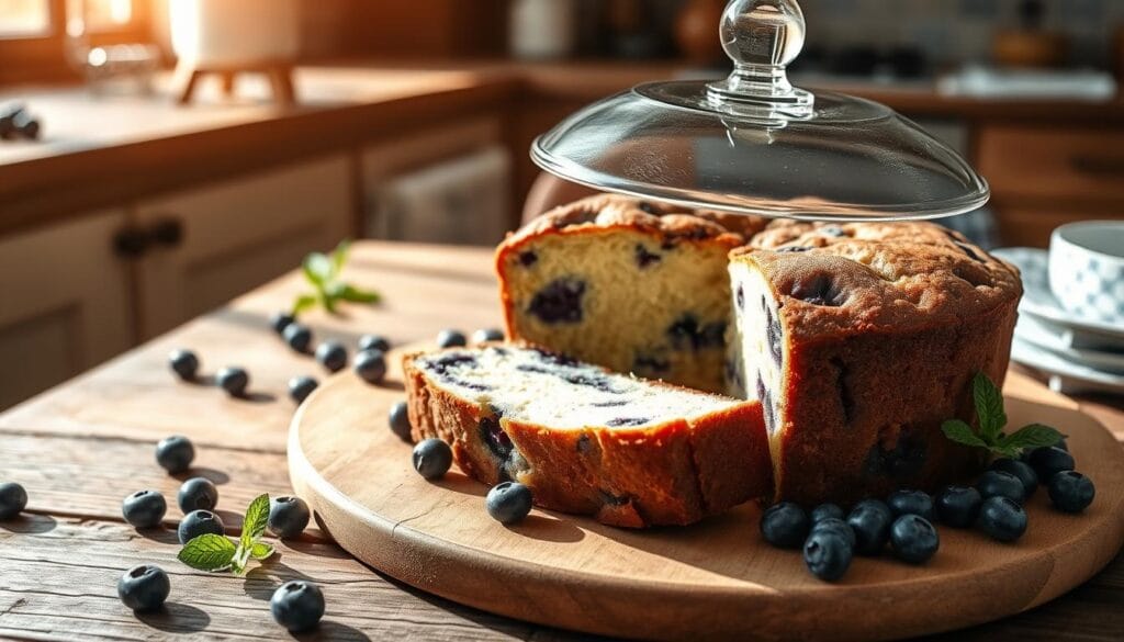 blueberry pound cake storage