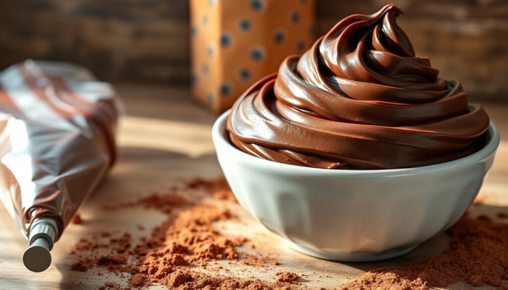 chocolate frosting