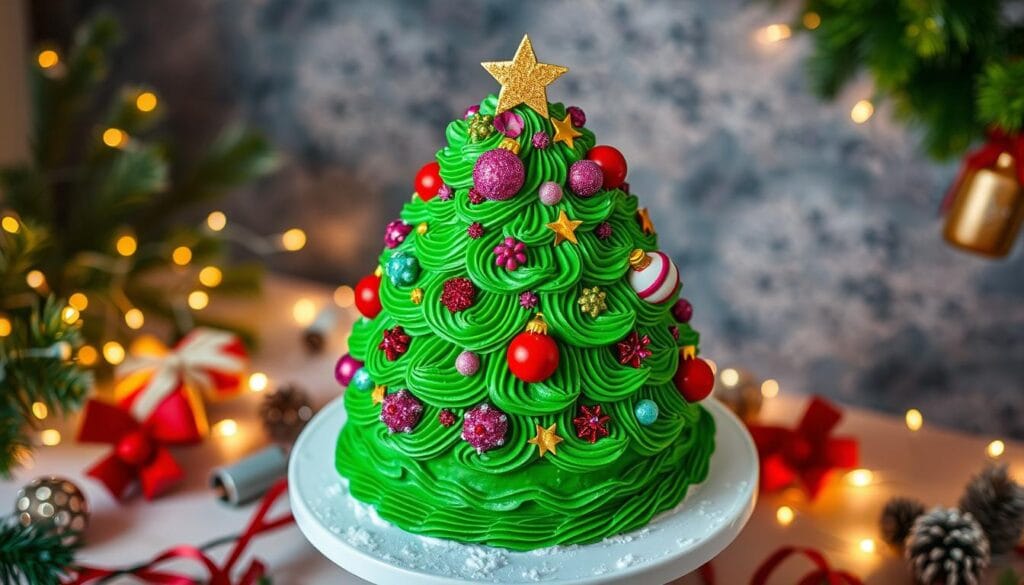 christmas tree cake