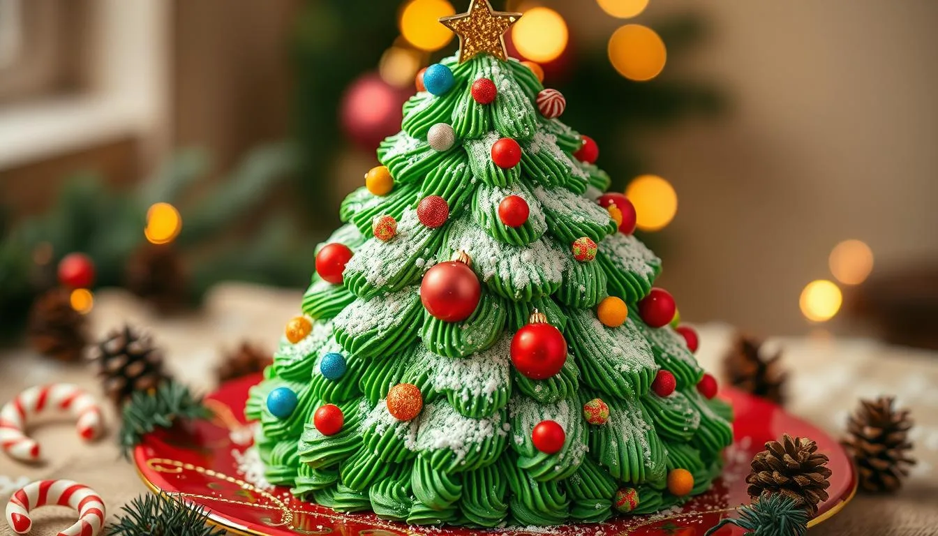 christmas tree cake