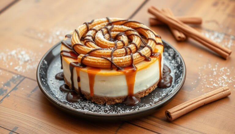 churro cheesecake