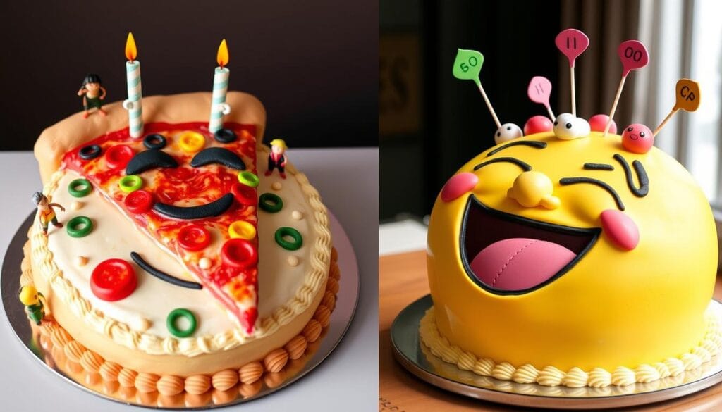 Amusing cake designs