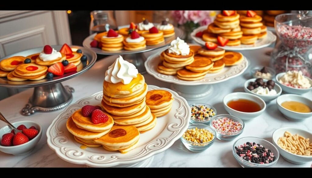 mini pancake bar