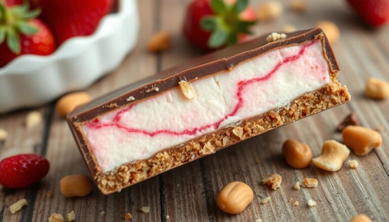 strawberry cheesecake snickers