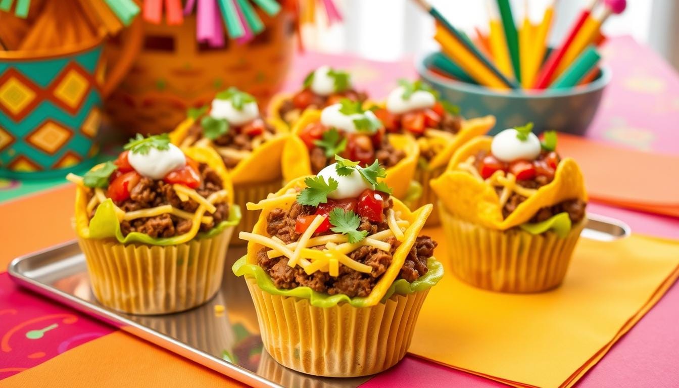 taco cupcakes