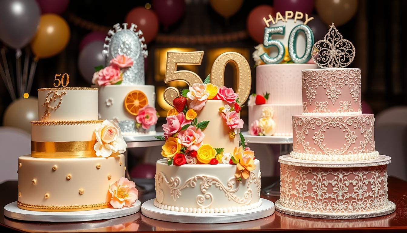 50th birthday cake ideas