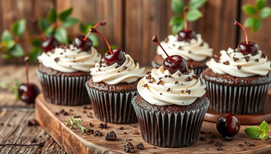 Black Forest Cupcakes