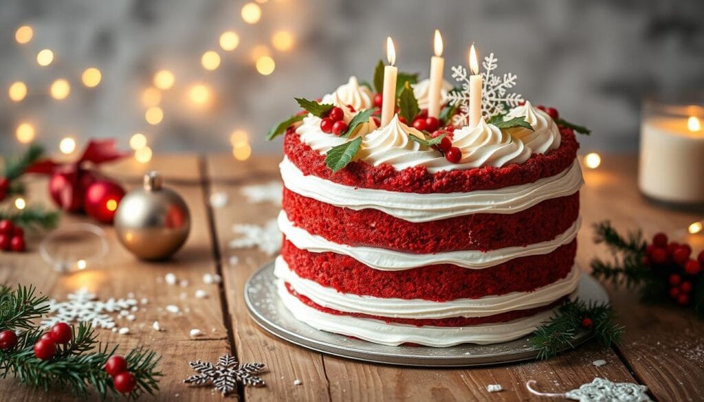 Christmas Birthday Cake Photography Tips