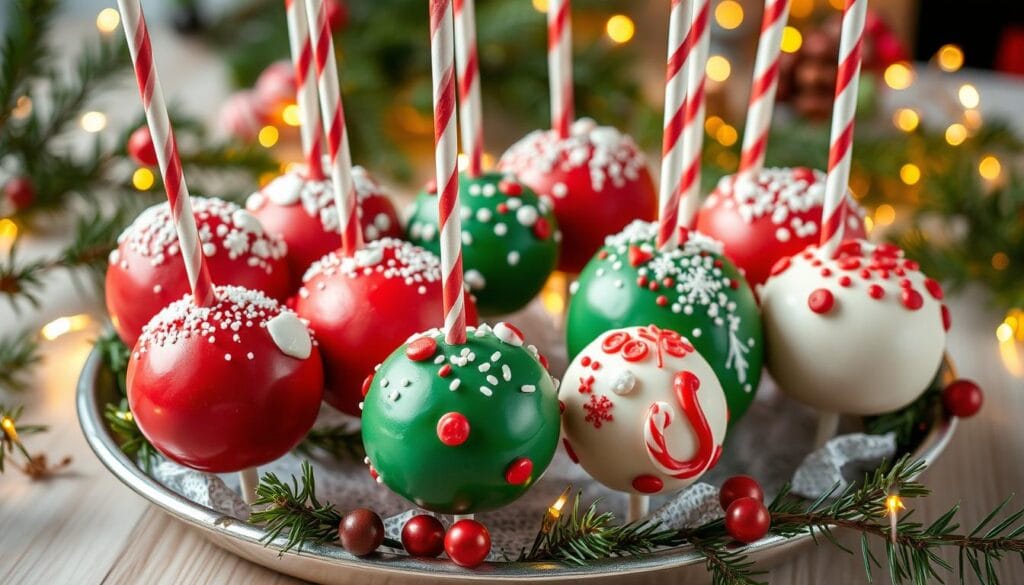 Christmas Cake Pop Decorating Ideas