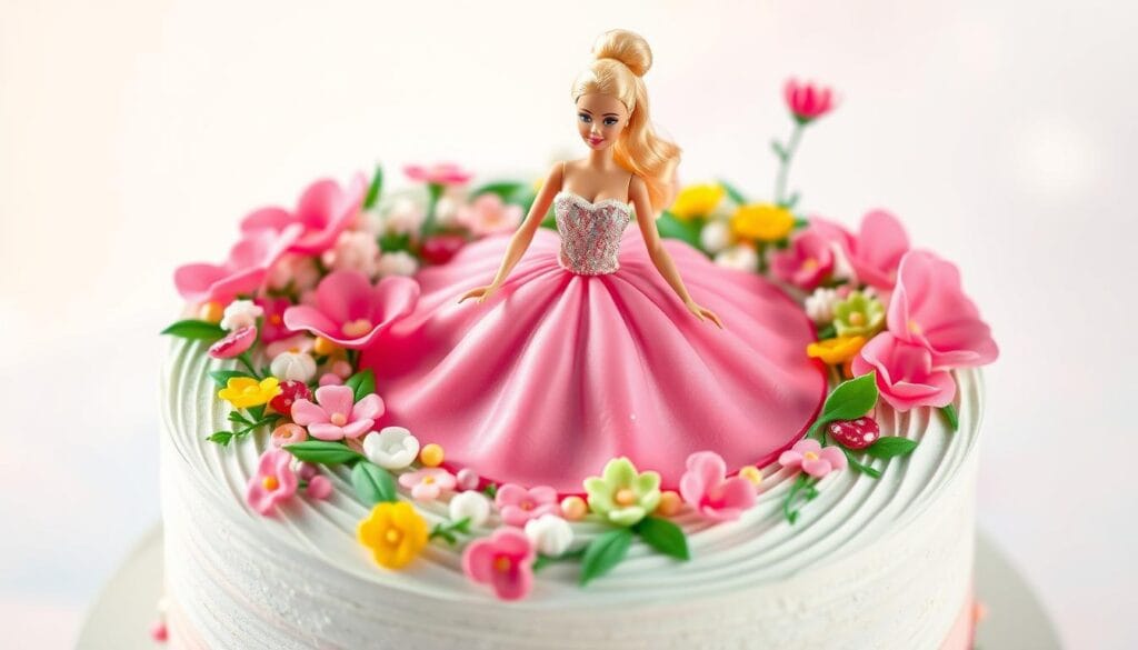 DIY Barbie Cake Tutorial