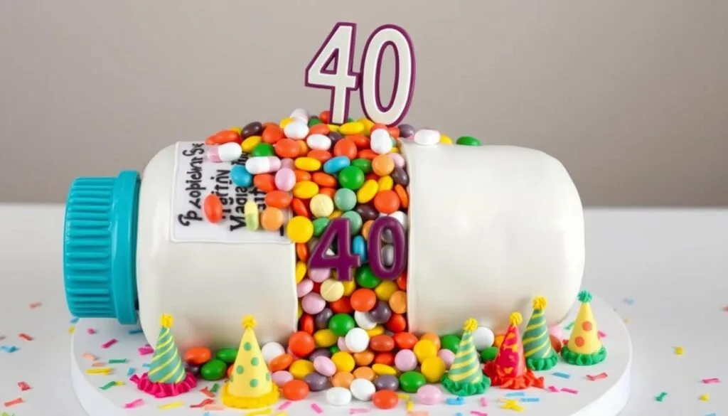 Funny 40th Birthday Cake Inspirations