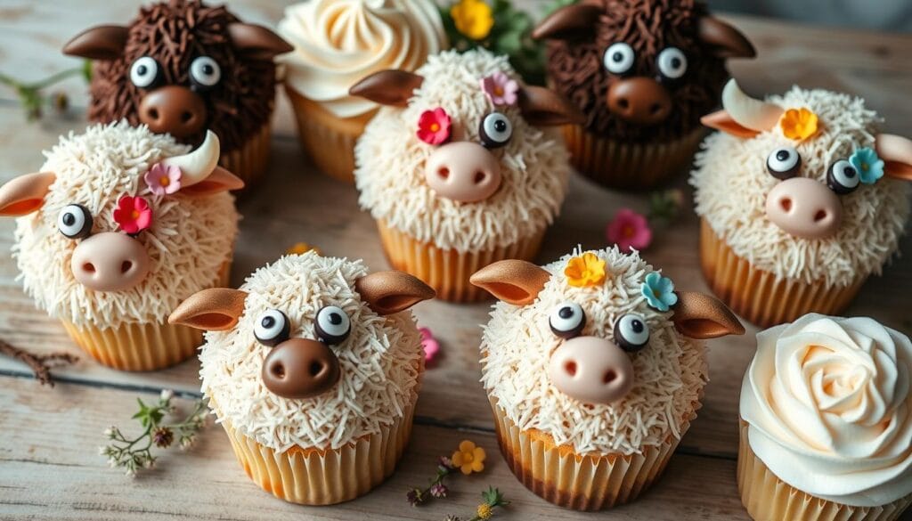 Highland Cow Cupcake Decorating Techniques