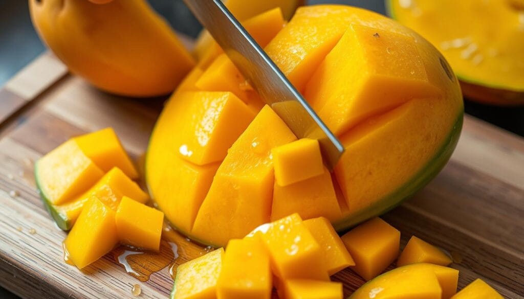 Mango Cutting Technique