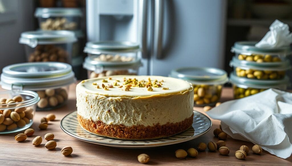 Pistachio Cheesecake Storage Tips