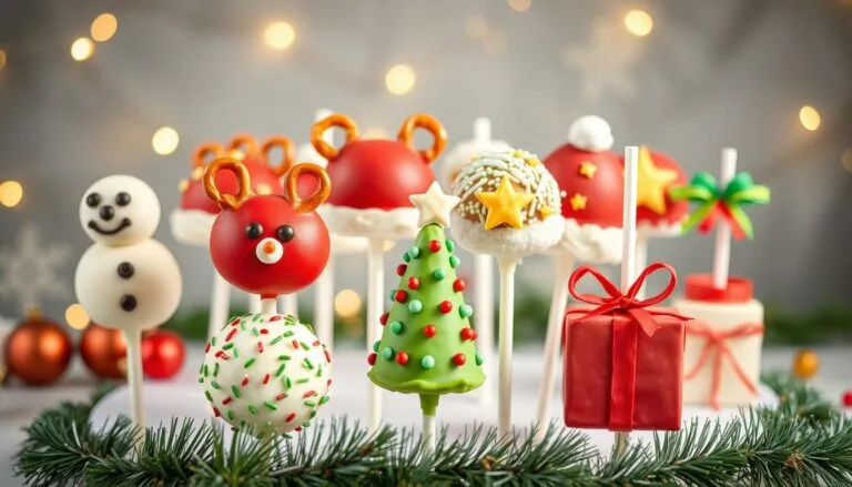 christmas cake pops