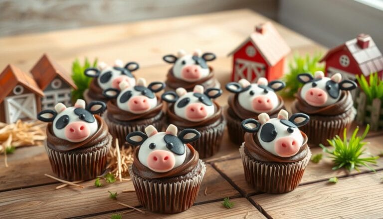 cow cupcakes