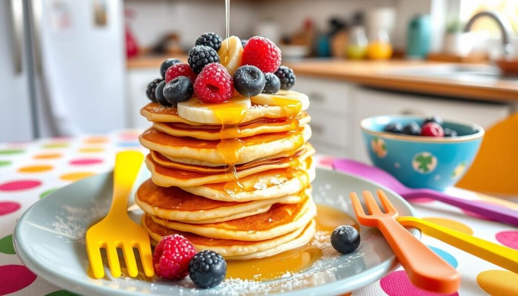 kid-friendly pancakes