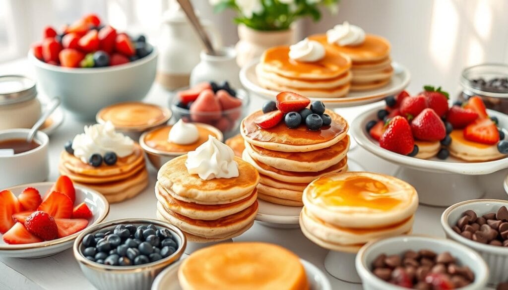 mini pancake bar