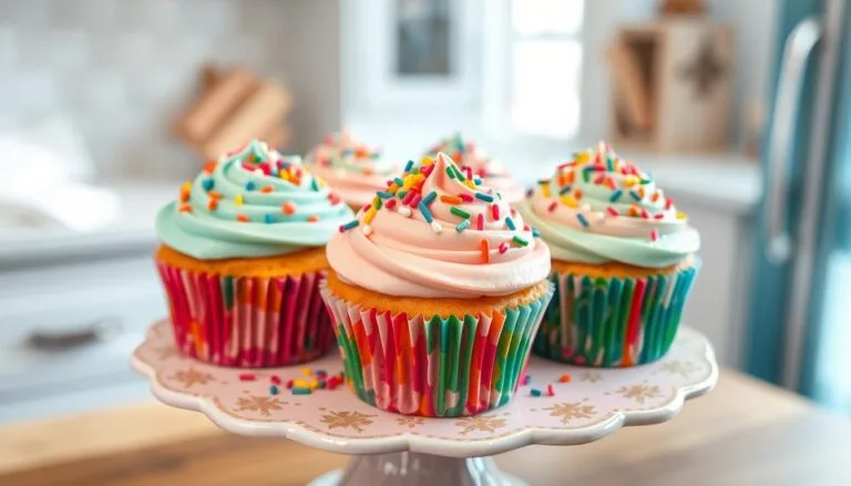 sprinkle cupcakes