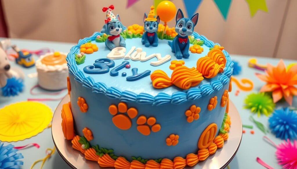 Bluey Birthday Cake Decorating Techniques