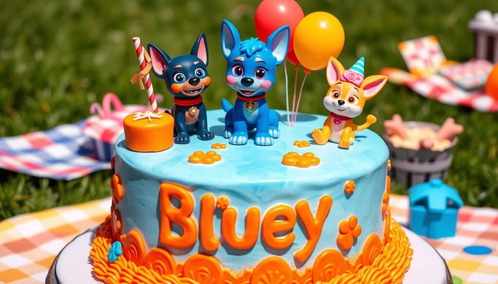 Bluey Cake Design Inspiration