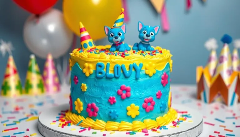 bluey cake